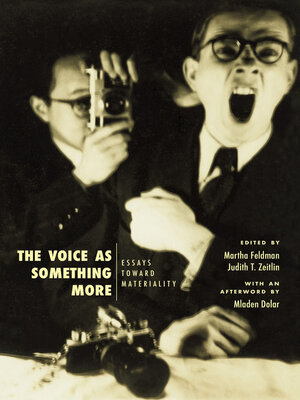 cover image of The Voice as Something More